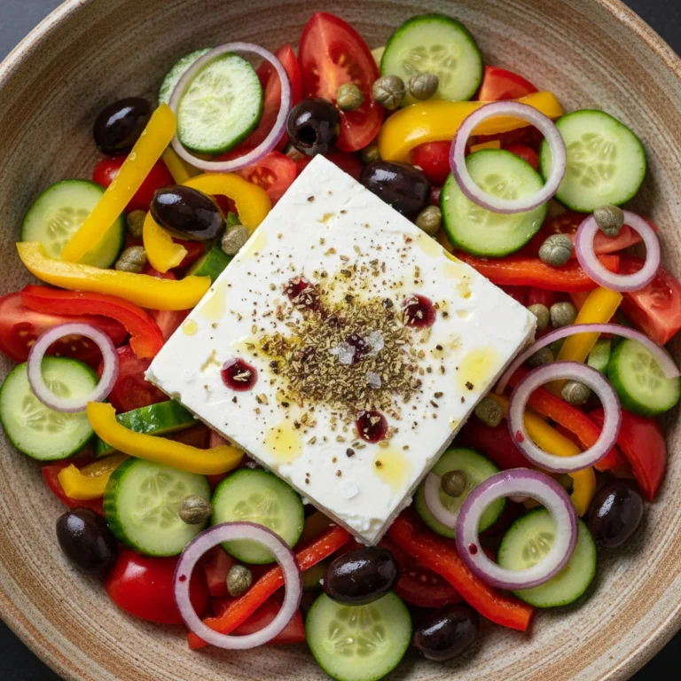 grekisk sallad recept