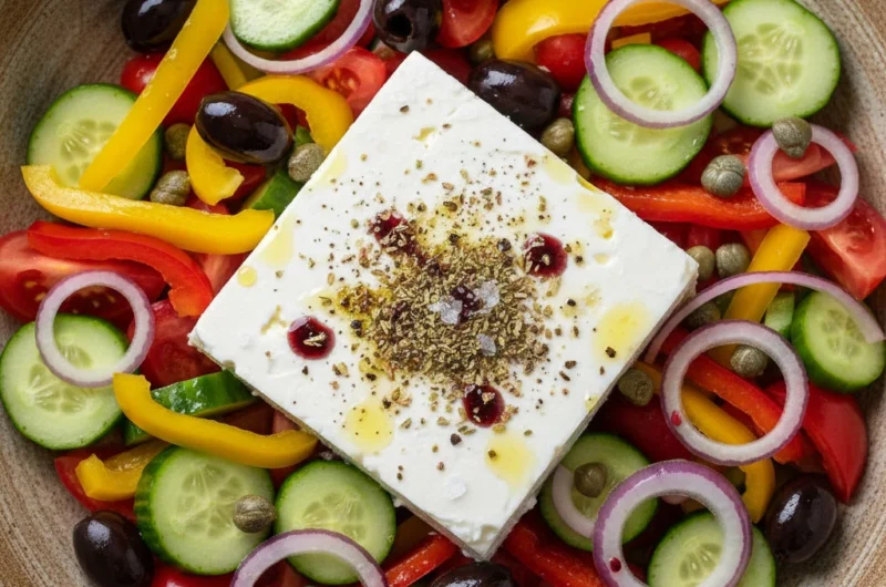 grekisk sallad recept